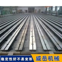 T型槽地轨铸铁地轨的用途及成型过程