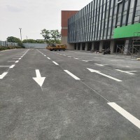 苏州甪直镇车行道、行车道划线