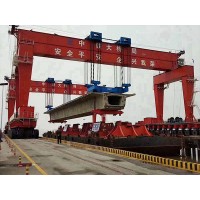 湖北武汉节段拼架桥机厂家双导梁架桥机的结构