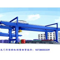 25吨32吨龙门吊堪称大型建筑工地的得力助手