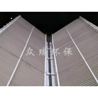 吉林水平除雾器加工厂家-众瑞环保设备公司订制屋脊式除雾器