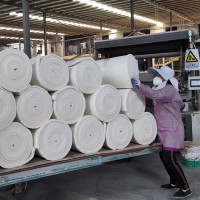1260高纯型玻璃钢化炉保温毯毡 陶瓷纤维隔热毡金石厂家