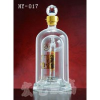 吉林玻璃工艺酒瓶制造企业|宏艺玻璃制品厂家直营内置酒瓶