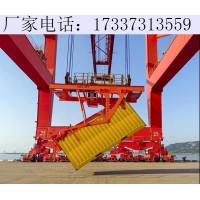 山东青岛集装箱起重机供应商 轨道式集装箱门机的特点