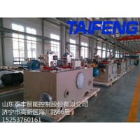 山东泰丰智能供应山东泰山大力重工有限公司100MN 封头压机液压系统