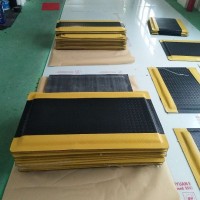 防静电胶垫生产厂,卡优脚垫 卡优双层防疲劳脚垫,新能源生产线缓解疲劳垫,环保桌垫