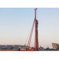 上海长螺旋桩机/河北鼎峰工程机械定制24米长螺旋钻机
