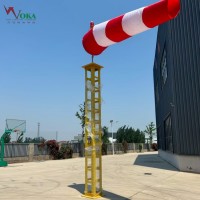 机场跑道FOD易折塔架 易折型避雷塔 导航仪玻璃纤维易折塔架