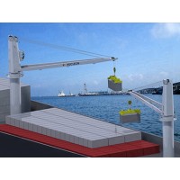 上海船舶甲板吊公司船舶甲板吊海上作业360°全能起重臂
