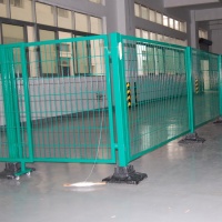 工厂生产车间隔离网可移动车间快递仓库隔离围栏网架护栏防护网