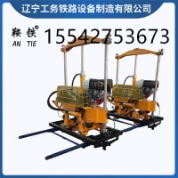 　永新鞍铁线路捣固镐铁路养路设备器具使用