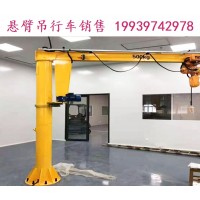 悬臂吊行车在狭小空间内的作业表现如何