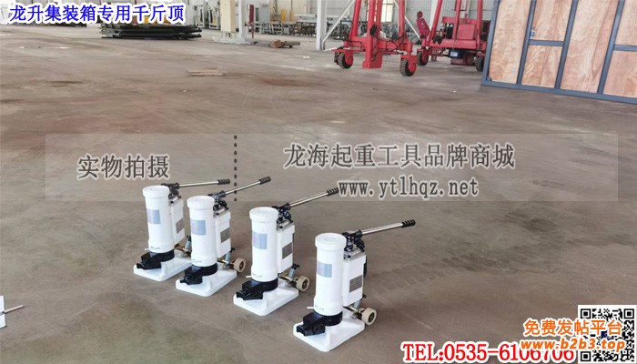 龙升集装箱专用千斤顶大图