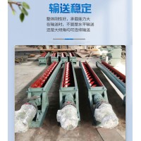 粘性大易缠绕块状物料就找无轴螺旋输送机
