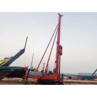 江西长螺旋桩机|鼎峰工程机械定制12米长螺旋钻机