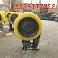 矿用导向轮L42.5滚轮罐耳 煤矿罐笼提升设备缓冲器