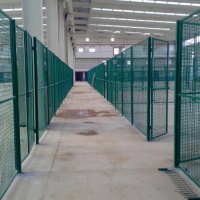 仓库隔离网铁丝网车间护栏网高速公路防护栏栅工厂隔断户杨公祭栏网
