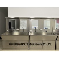 304不锈钢洗手池 单人位双人位304洗手台