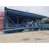 福建福州700 吨钢箱梁的高效安装流程