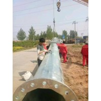 河北10kv-220kv电力钢杆地脚螺栓电力钢管杆生产厂家