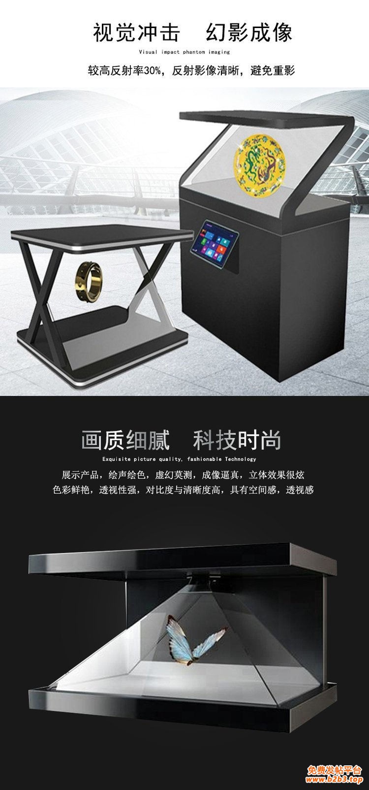 180全息展柜,介绍图