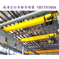 低净空行车在车间仓库的使用效率怎样