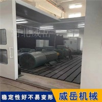 河北威岳T型槽装配平台尺寸界线清晰，方便切削合格剩余量