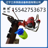 鞍铁NZG-31螺栓钻取机器具可以这样操作